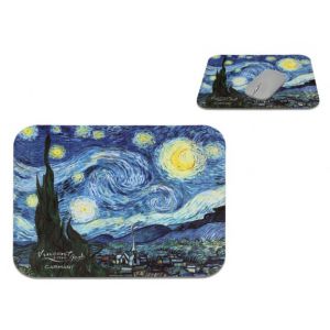 Podkładka pod myszkę Carmani 22x18cm - V. van Gogh, Gwiaździsta noc